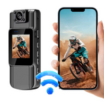 Kompakte 4K Kamera mit drehbarem Objektiv und Bewegungsdetektion