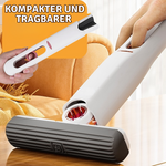 Kompakter Wischmop mit Sprühfunktion und waschbaren Pads