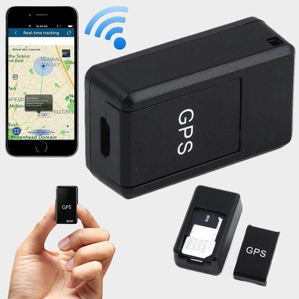 Kompakter GPS-Tracker für Autoschutz mit Magnetbefestigung