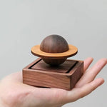 Planetarischer Aroma Diffusor aus Holz – Natürlicher Duftspender für Zuhause, Büro oder Auto