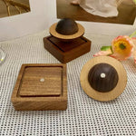 Planetarischer Aroma Diffusor aus Holz – Natürlicher Duftspender für Zuhause, Büro oder Auto