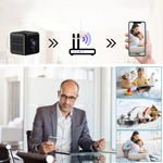 Drahtlose Sicherheitskamera mit HD-Video und Audio