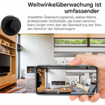 Kompakte WLAN Überwachungskamera mit Nachtsichtfunktion