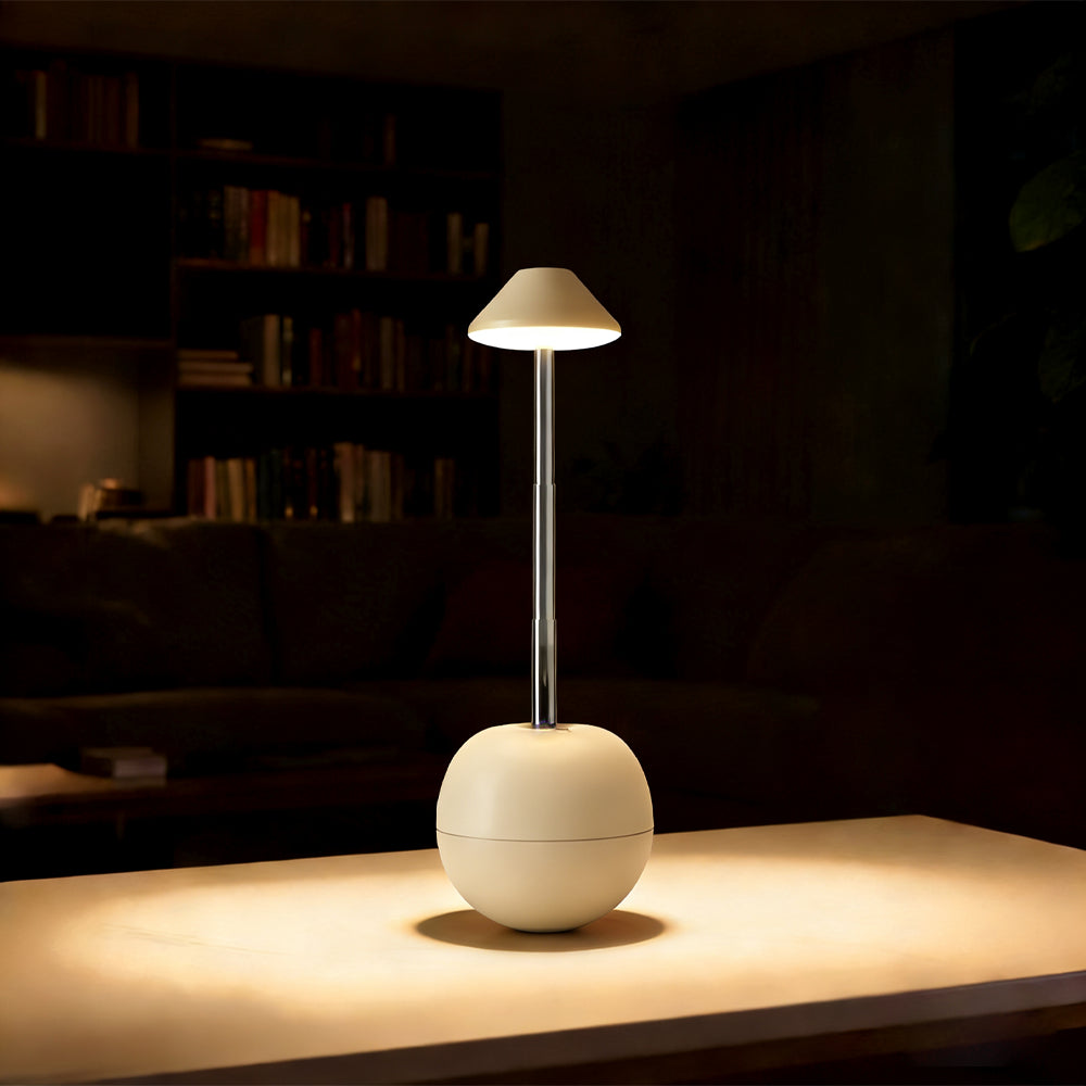 Elegante Höhenverstellbare LED Tischlampe – Kabellose Nachttischlampe für modernes Wohnen