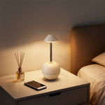 Elegante Höhenverstellbare LED Tischlampe – Kabellose Nachttischlampe für modernes Wohnen