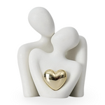 Moderne Paare Skulptur | Ausdruck von Verbundenheit | Stilvolles Design