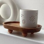 Elegant Wooden Tray for Stylish Storage and Decoration