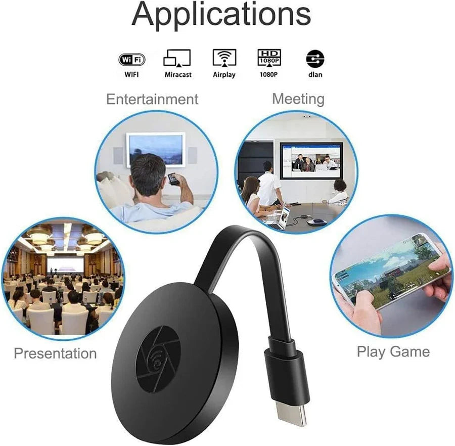 SmartView | Drahtloser HD Bildschirmadapter für Streaming