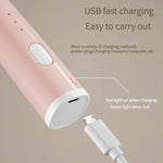 USB-aufladbarer Mini-Handmixer mit 3 Geschwindigkeitsstufen