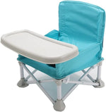 Comfortable high chair for babies and toddlers when camping