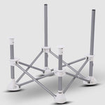 Comfortable high chair for babies and toddlers when camping