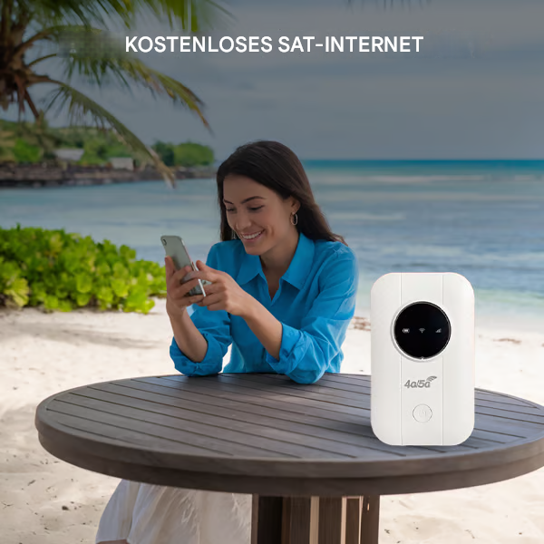 Mobiler WLAN-Router | 4G LTE Hotspot | Schnell und Tragbar | SurfBuddy