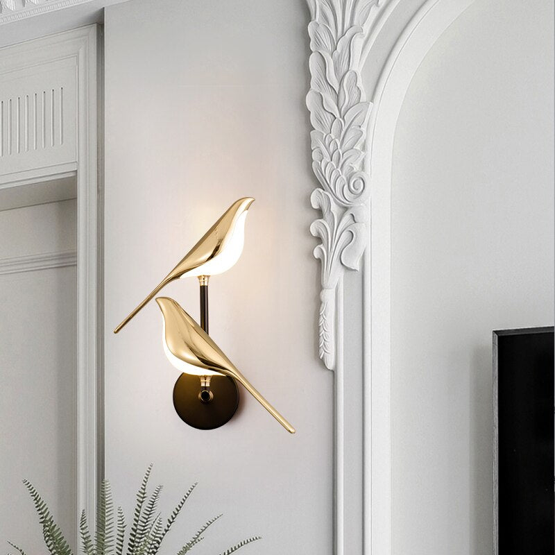 Bird Wall Lamp - AviaryGlow for your home