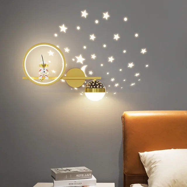 Secure, Wireless Wall Lamp for Children – Gentle Lighting for the Nursery