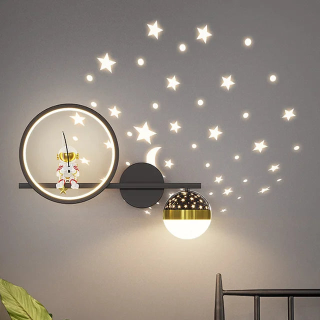 Secure, Wireless Wall Lamp for Children – Gentle Lighting for the Nursery