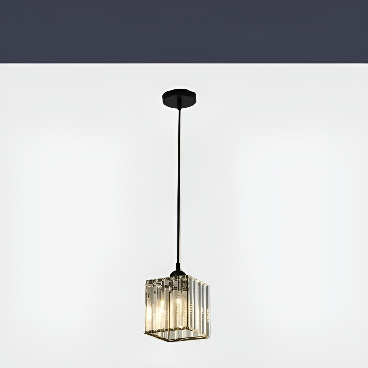 Elegante K9 Kristall Pendelleuchte – BrilliantGlow Licht