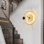 Elegant LED Wall Clock with Illumination - Chronos