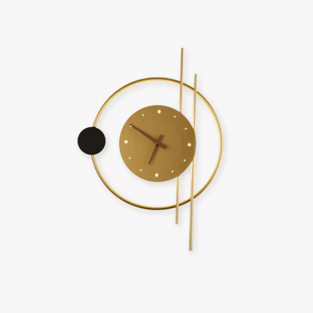 Elegant LED Wall Clock with Illumination - Chronos