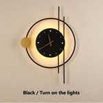 Elegant LED Wall Clock with Illumination - Chronos