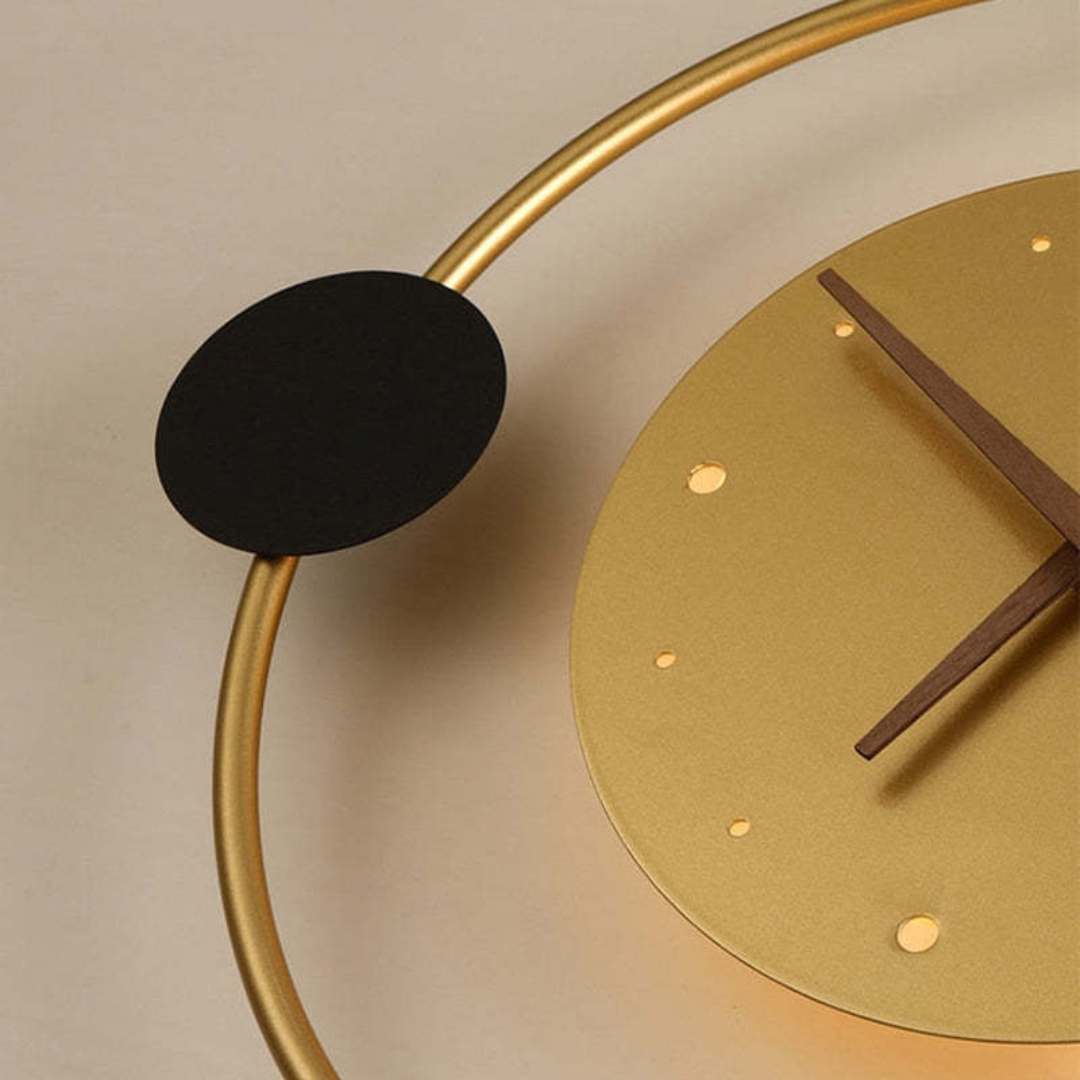 Elegant LED Wall Clock with Illumination - Chronos