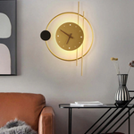 Elegant LED Wall Clock with Illumination - Chronos