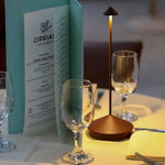Elegant cordless LED table lamp in a modern design