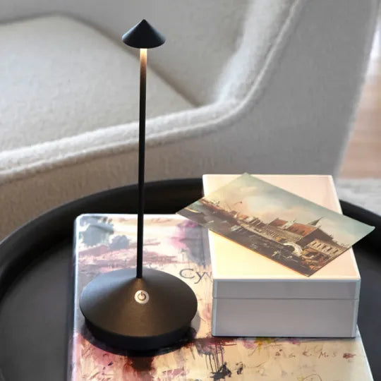 Elegant cordless LED table lamp in a modern design