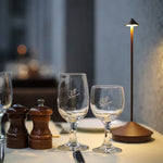 Elegant cordless LED table lamp in a modern design