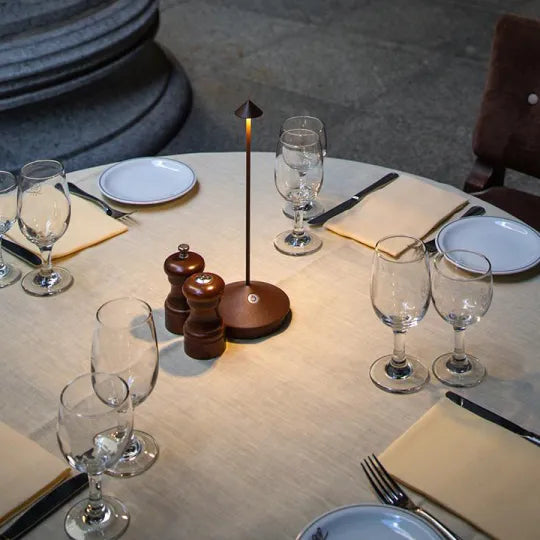 Elegant cordless LED table lamp in a modern design