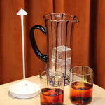 Elegant cordless LED table lamp in a modern design