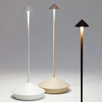 Elegant cordless LED table lamp in a modern design