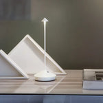 Elegant cordless LED table lamp in a modern design