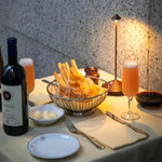 Elegant cordless LED table lamp in a modern design