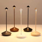 Elegant cordless LED table lamp in a modern design