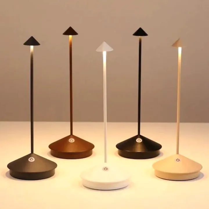 Elegant cordless LED table lamp in a modern design