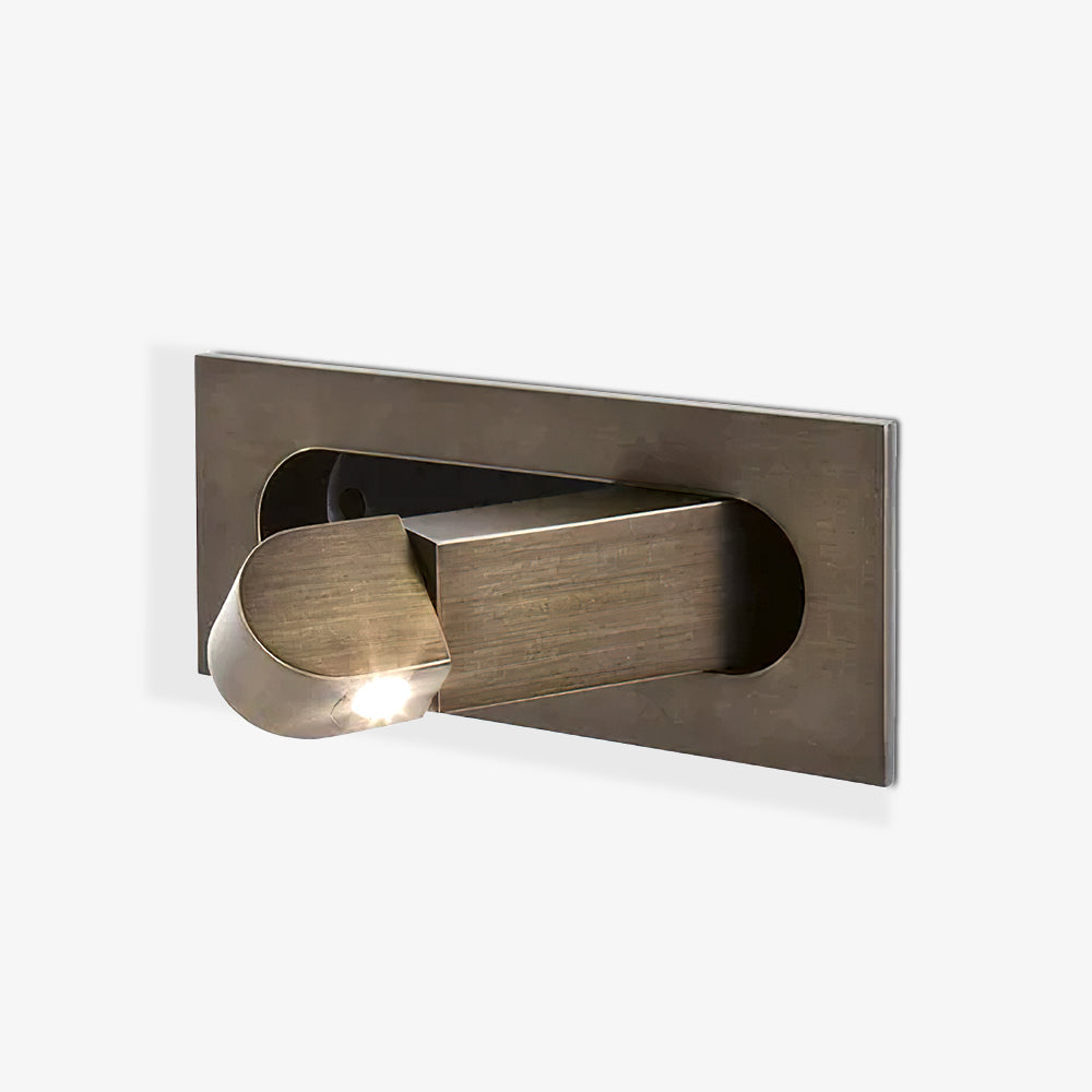 Wandlampe mit Flexibler LED-Leseleuchte – Stilvolle Nachtlampe