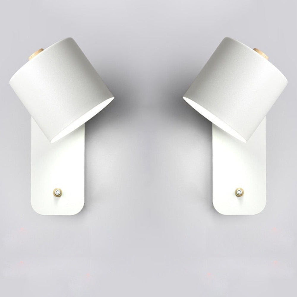 Elegante LED-Wandlampe mit integriertem Schalter – Schlankes Design für den Innenbereich