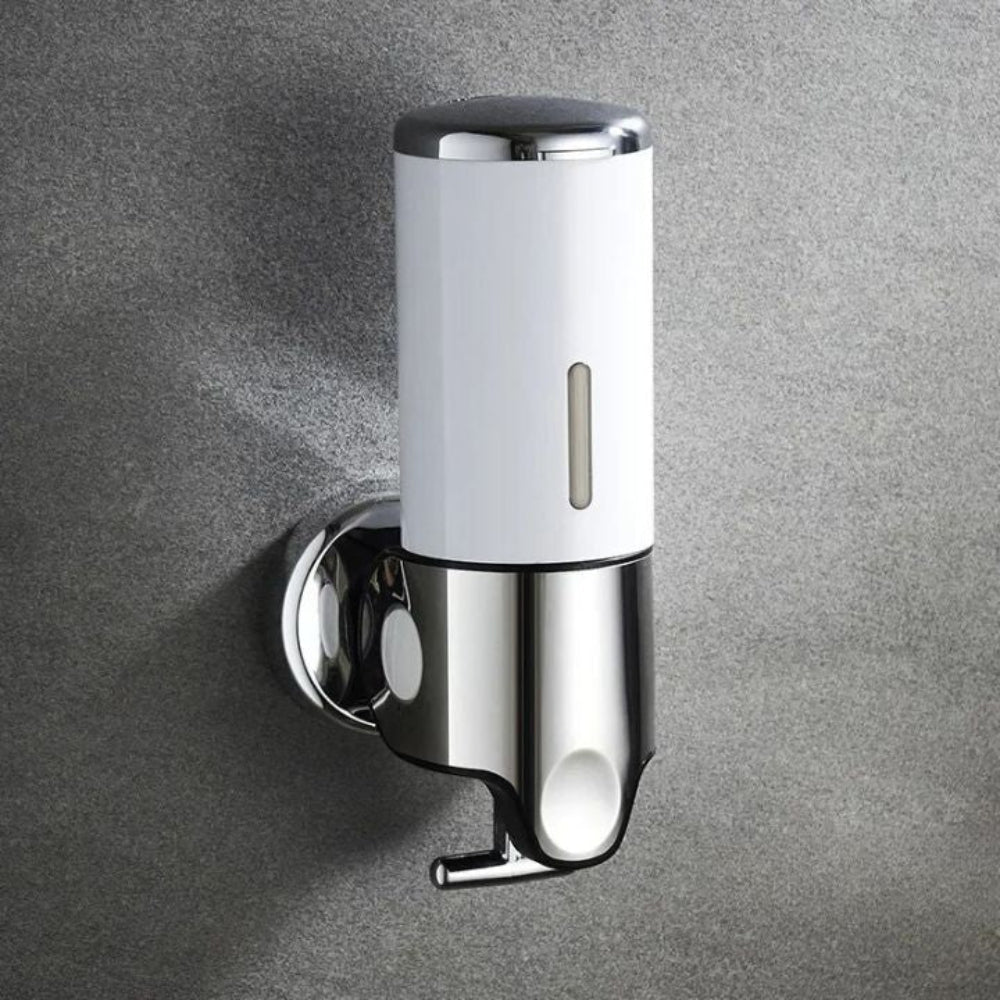 Eleganter Wandseifenspender aus Edelstahl – Praktisches Badaccessoire