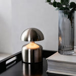 Elegante Tischlampe aus Schmiedeeisen – Dimmbare und Wiederaufladbare Beleuchtung