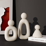 Family Love - Stylish Resin Sculpture for Your Home