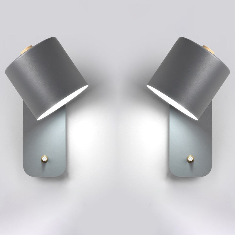Stylish LED Wall Lamp with Switch for Your Home
