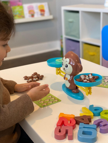 Monkey Balance Game - Promotes early math skills