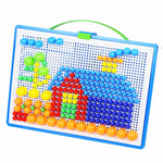 Creative Montessori Building Block Set - 296-Piece Puzzle for Kids