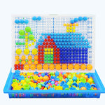 Creative Montessori Building Block Set - 296-Piece Puzzle for Kids