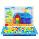Creative Montessori Building Block Set - 296-Piece Puzzle for Kids