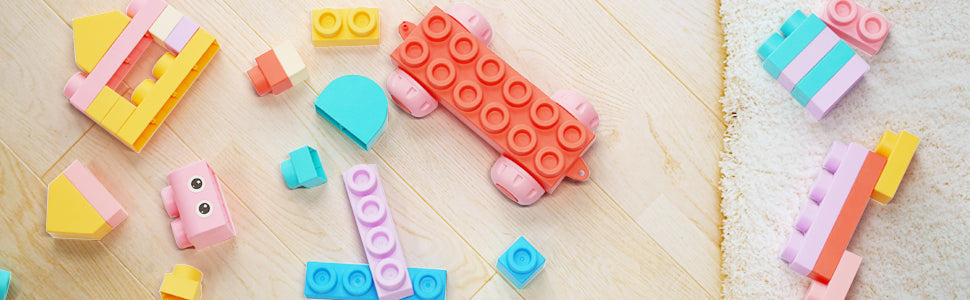 Colorful Montessori Building Blocks Set for Creative Minds