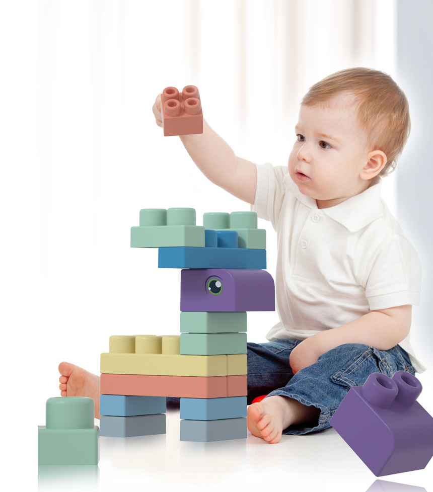 Colorful Montessori Building Blocks Set for Creative Minds