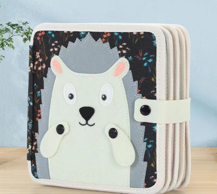 Interactive Montessori Learning Book for Children