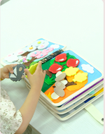 Interactive Montessori Learning Book for Children