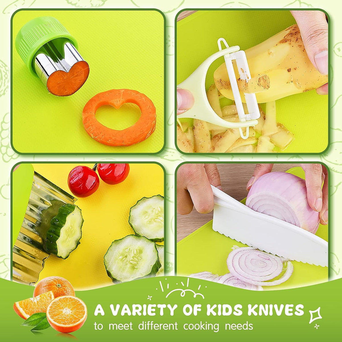 Montessori Kitchen Tool Set (13 Pieces)